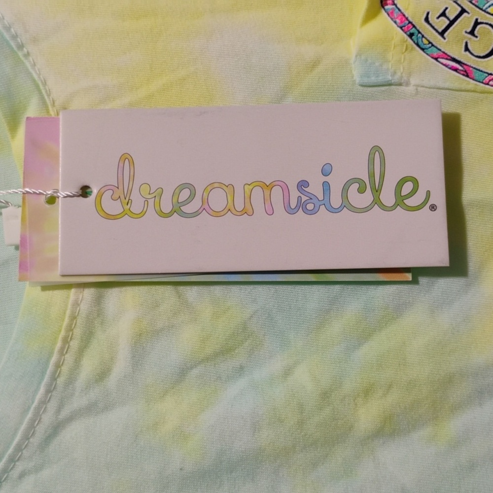 (C-31) SALE! NWT Pigeon Forge Tennessee Sweet Confetti Dreamsicle Hi Lo Tee - Picture 4 of 10